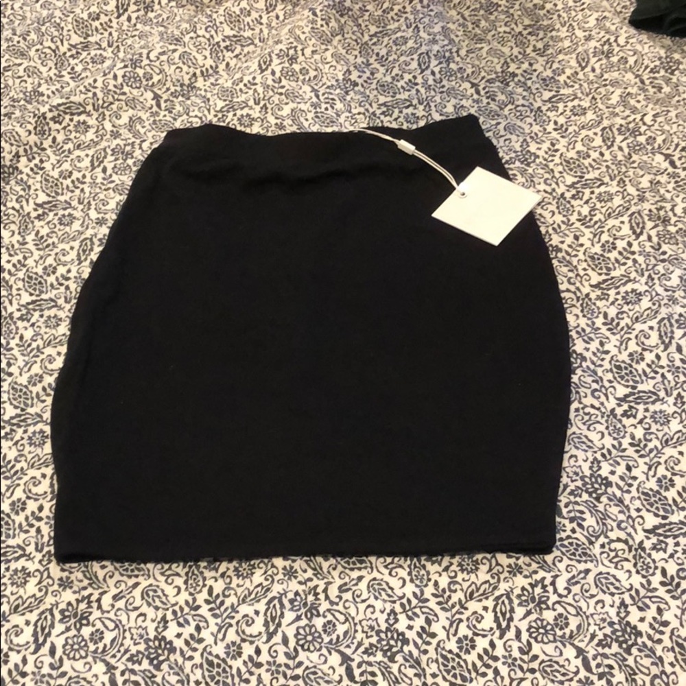 black meshki mini shirt